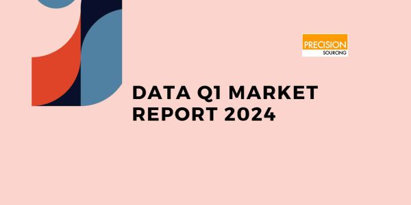 Precision Sourcing - Q1 Data Market Report 2024 Cover